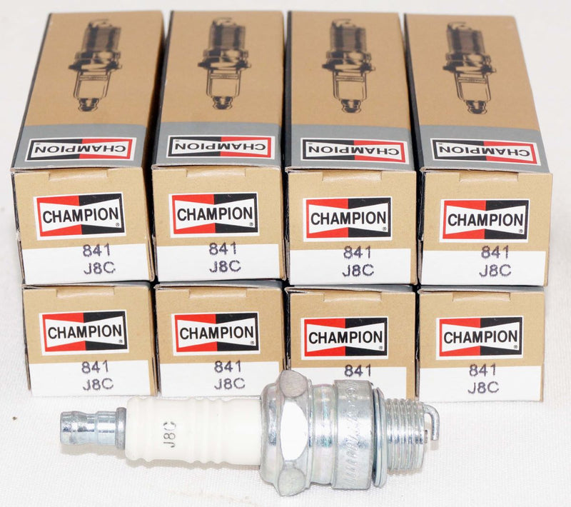 Champion 841 J8C Copper Plus Spark Plug for GM Mopar Jeep & Small Engines