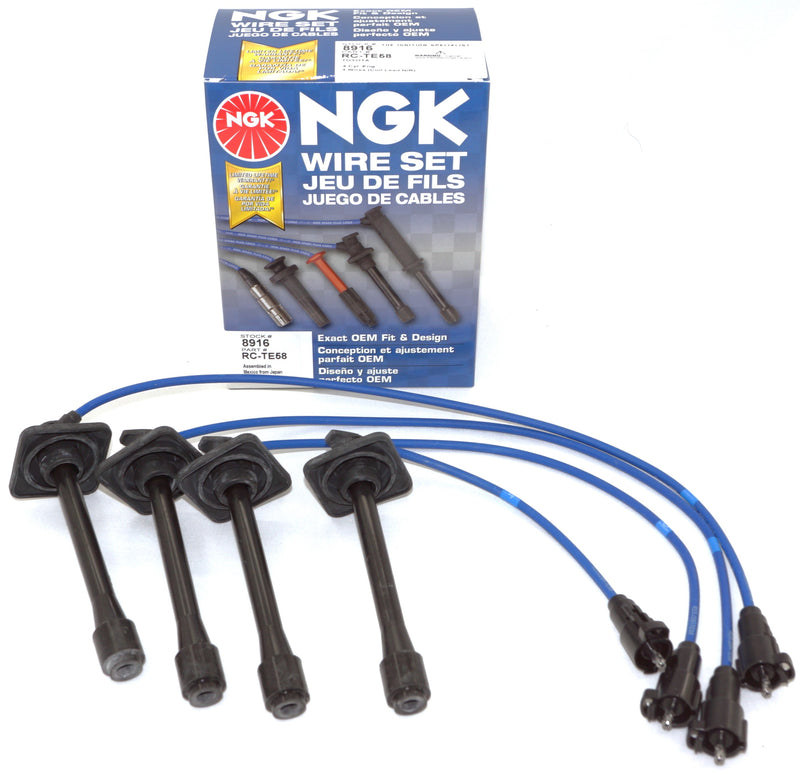 NGK 8916 Spark Plug Wire Set RC-TE58 fits 97-01 Toyota Camry 2.2L L4