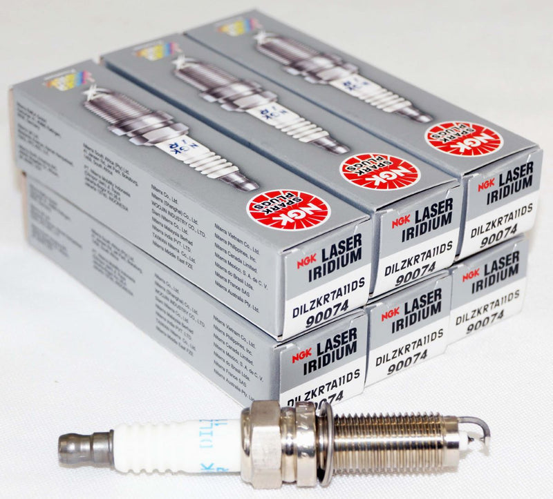 NGK 90074 Spark Plug - Laser Iridium DILZKR7A11DS for Honda Pilot