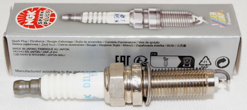 NGK 90074 Spark Plug - Laser Iridium DILZKR7A11DS for Honda Pilot