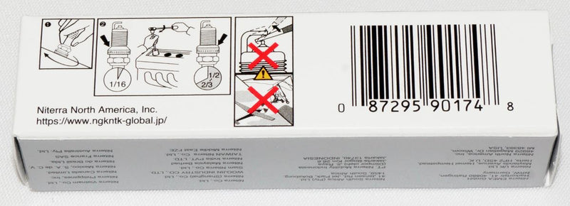 NGK 90174 DF8H11B Spark Plug Laser Iridium High Ignitability