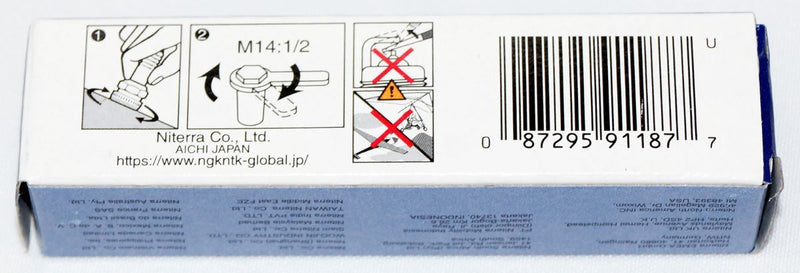 NGK 91187 Iridium IX Spark Plug LKAR6AIX11