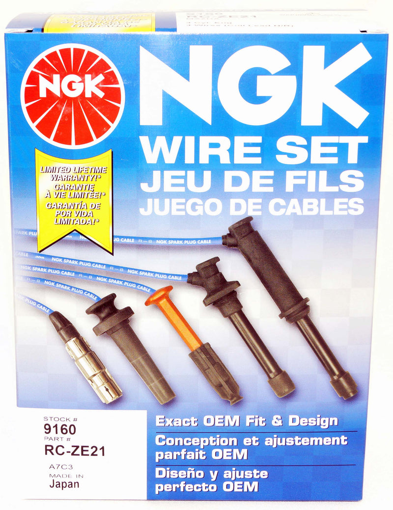 NGK 9160 Spark Plug Wire Set RC-ZE21