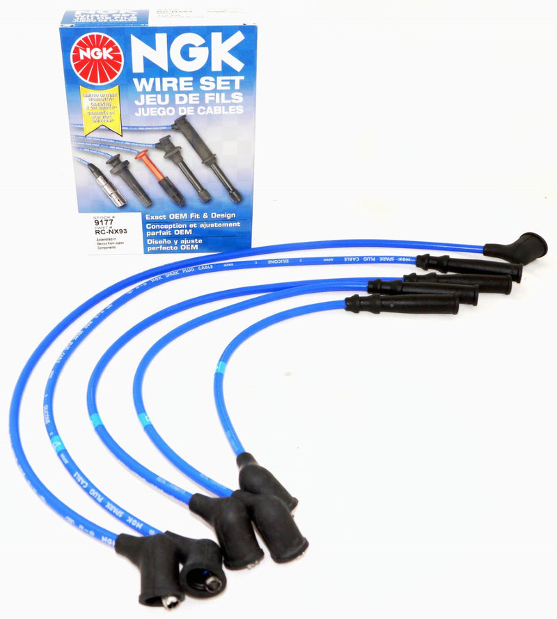 NGK 9177 Spark Plug Wire Set RC-NX93 NX93 fits select Nissan 90-97