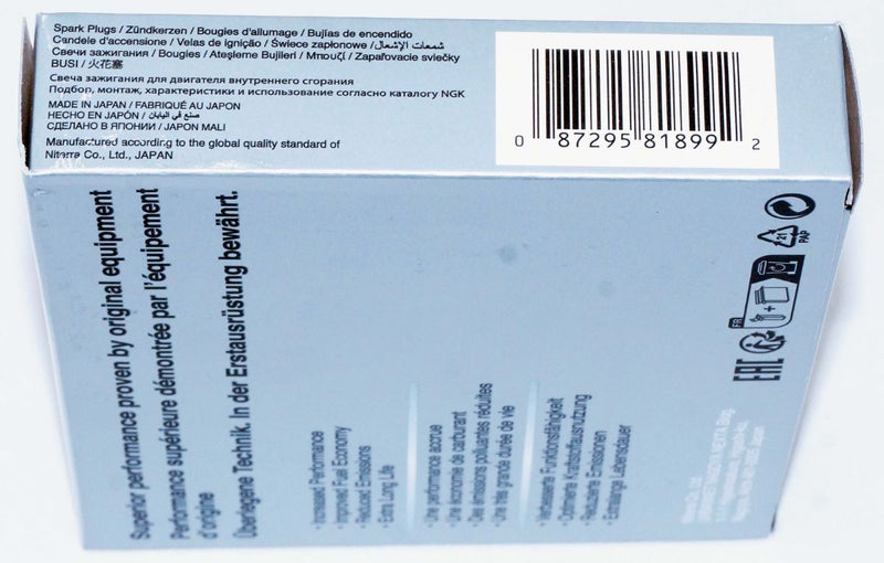 NGK 91899 DILKAR7Q8 Laser Iridium Spark Plug