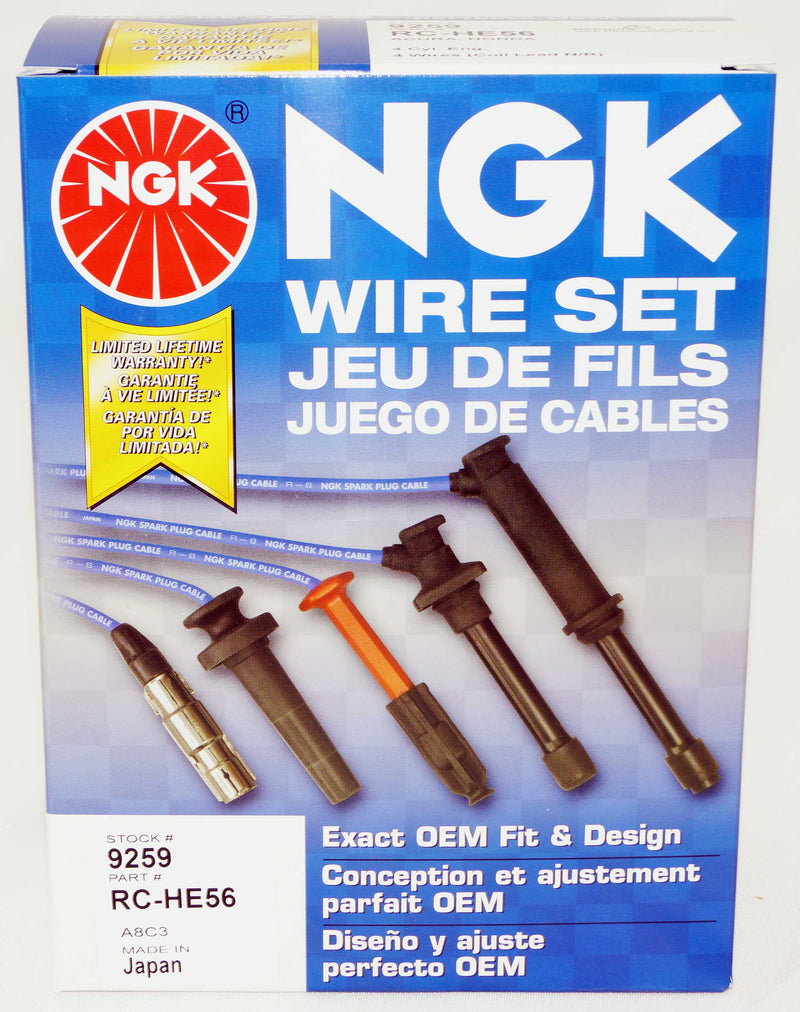 NGKSpark Plug Wire Set 9259 RC-HE56