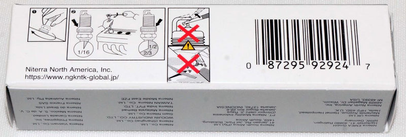 NGK Laser Iridium Plug Spark Plug 92924 DILZKR7A11G