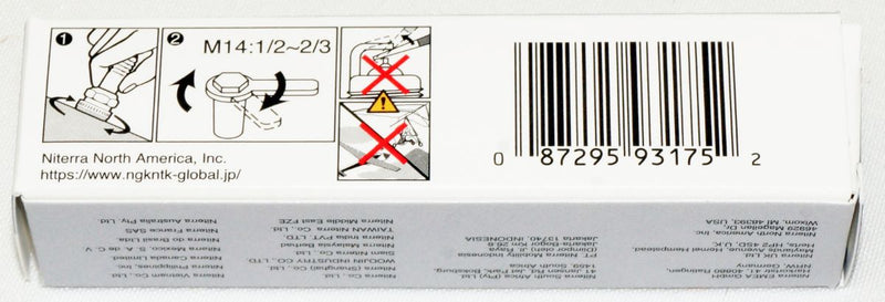 NGK 93175 Iridium IX Spark Plug LKR7DIX11S