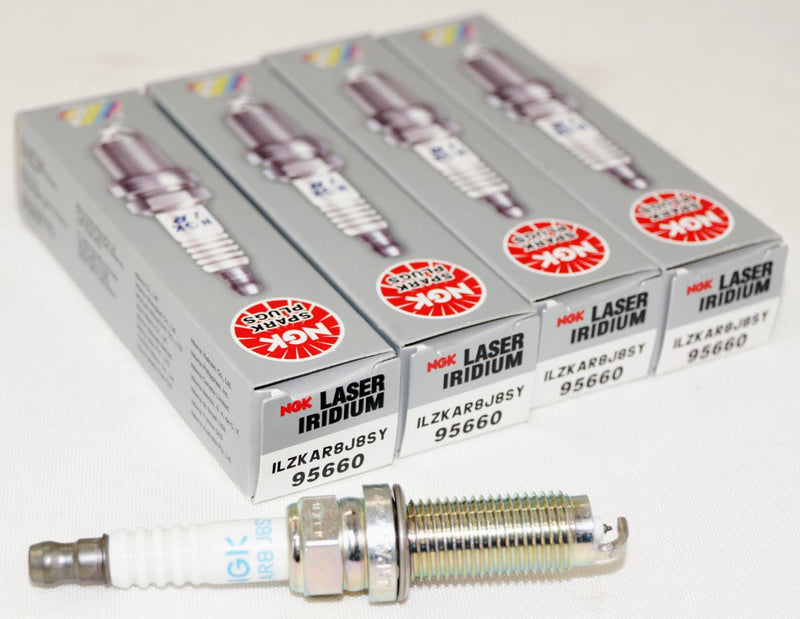 NGK 95660 Laser Iridium Spark Plug ILZKAR8J8SY for Honda CR-V Civic