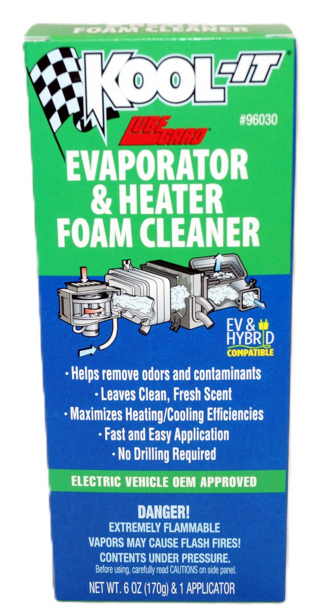 Lubegard 96030 KOOL-IT Evaporator and Heater Foam Cleaner 6 oz.