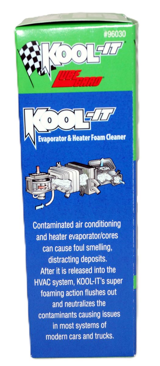Lubegard 96030 KOOL-IT Evaporator and Heater Foam Cleaner 6 oz.