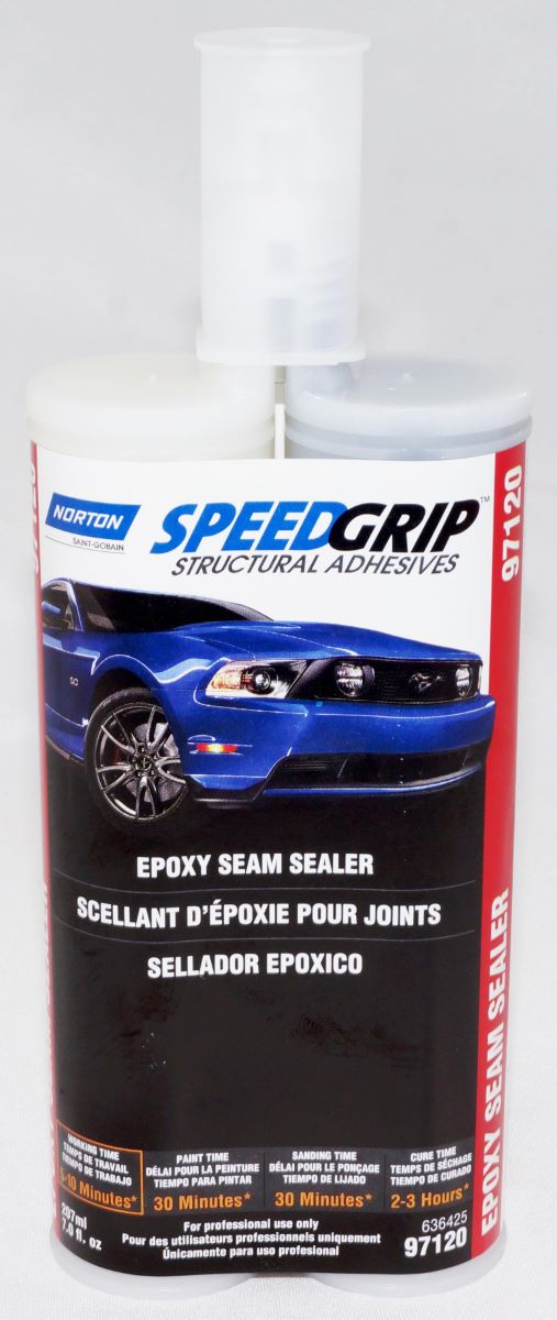 Norton SpeedGrip Seam Sealer Epoxy 220 ml Black - 97120