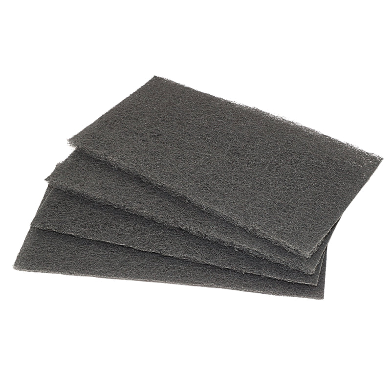 Carborundum 4-1/2" x 9" Gray (800/1000) Thin-Flex Fibratex Scuff Pad - 99426 (25/box)