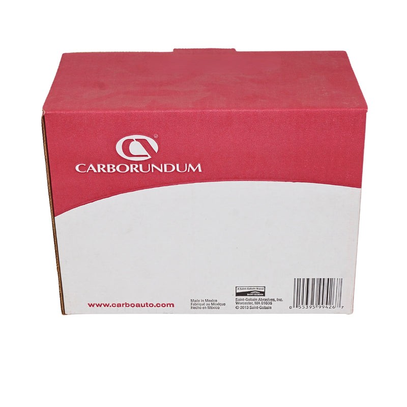 Carborundum 4-1/2" x 9" Gray (800/1000) Thin-Flex Fibratex Scuff Pad - 99426 (25/box)