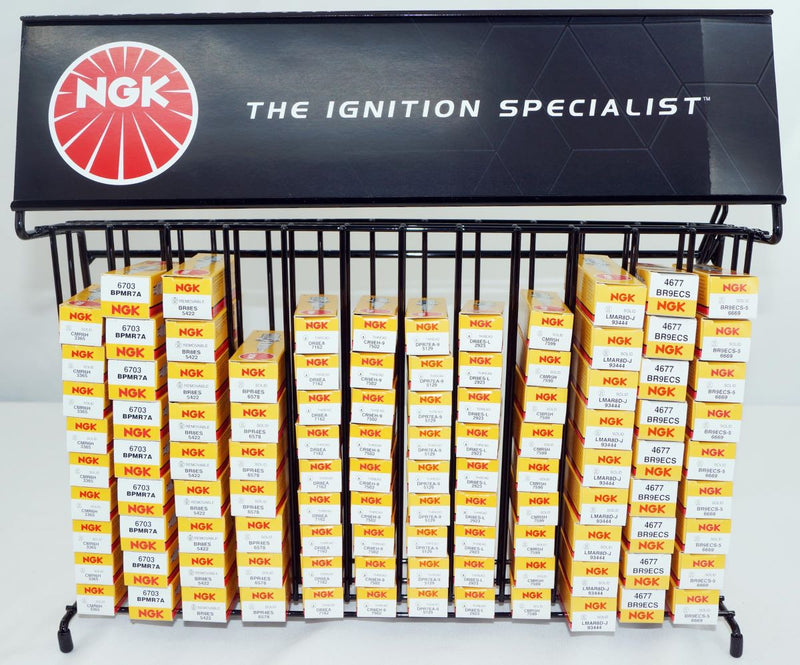 NGK Spark Plug Small Engine Wire Display Rack The Ignition Specialist