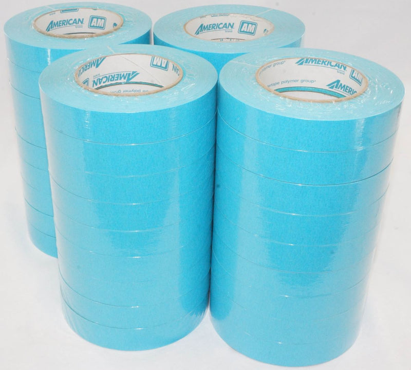 IPG American Aqua 1" Automotive Masking Tape AM2455 1" x 60yds Blue
