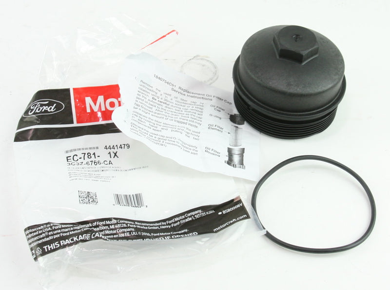 Motorcraft EC781 Ford 3C3Z6766CA Engine Oil Filter Cap with Gasket