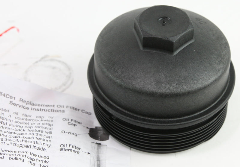 Motorcraft EC781 Ford 3C3Z6766CA Engine Oil Filter Cap with Gasket