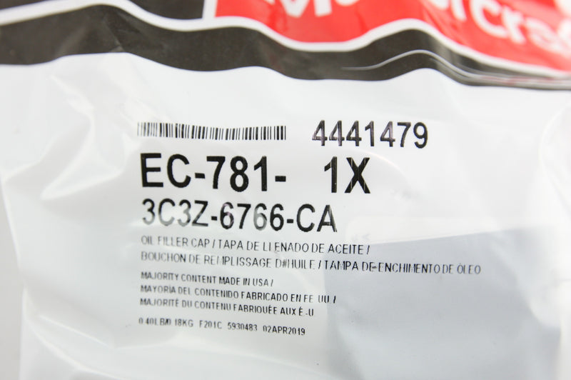 Motorcraft EC781 Ford 3C3Z6766CA Engine Oil Filter Cap with Gasket