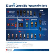 Schrader TPMS Solutions Tire Pressure Monitoring System Programmable Sensor P/N:33500 - Image 4
