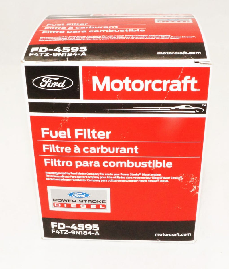 Motorcraft FD4595 Diesel Fuel Filter with Gasket Ford F4TZ9N184A