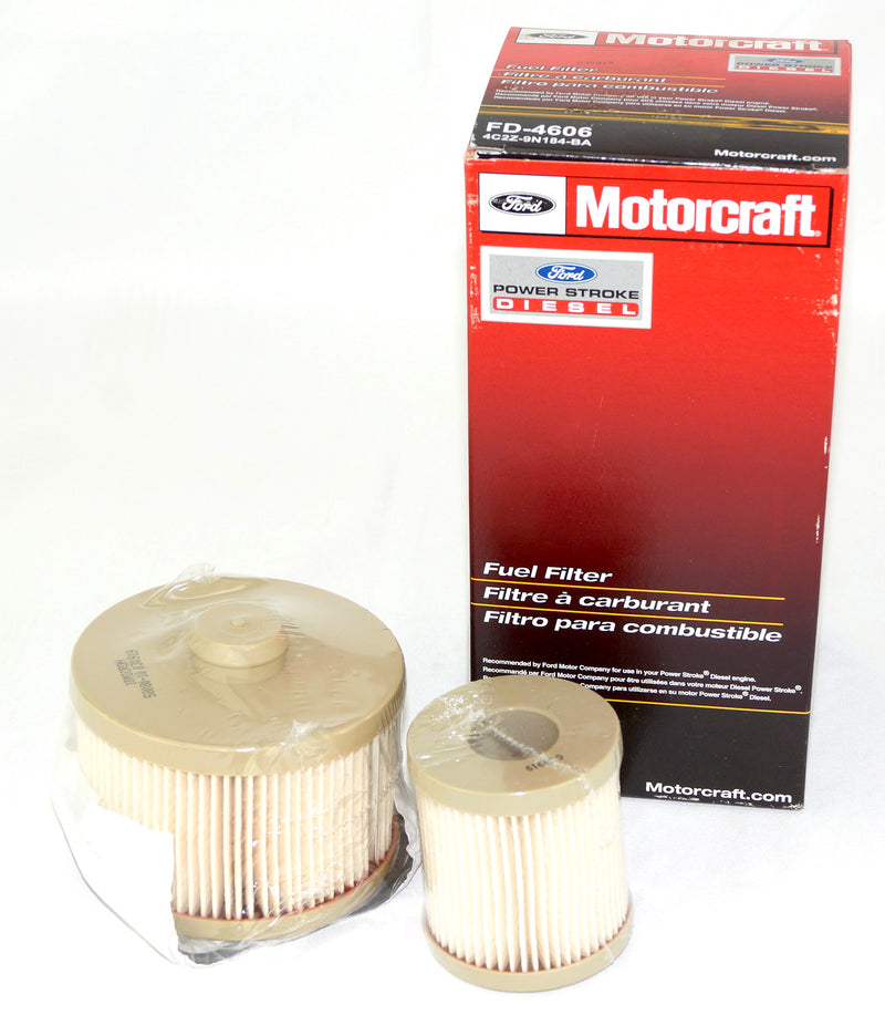 Motorcraft FD4606 Fuel Filter Kit Ford 4C2Z9N184BA - 6.0 Powerstroke