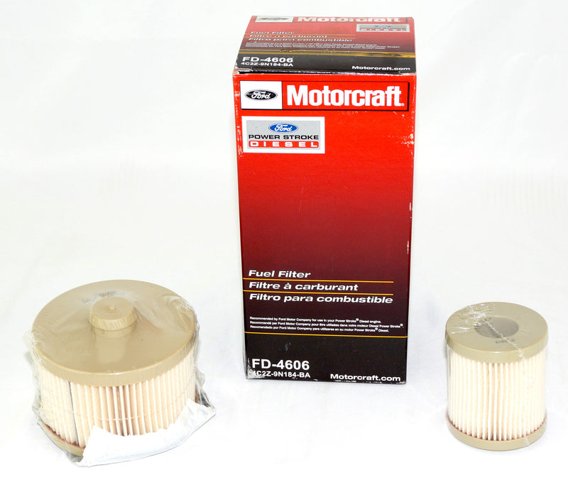 Motorcraft FD4606 Fuel Filter Kit Ford 4C2Z9N184BA - 6.0 Powerstroke