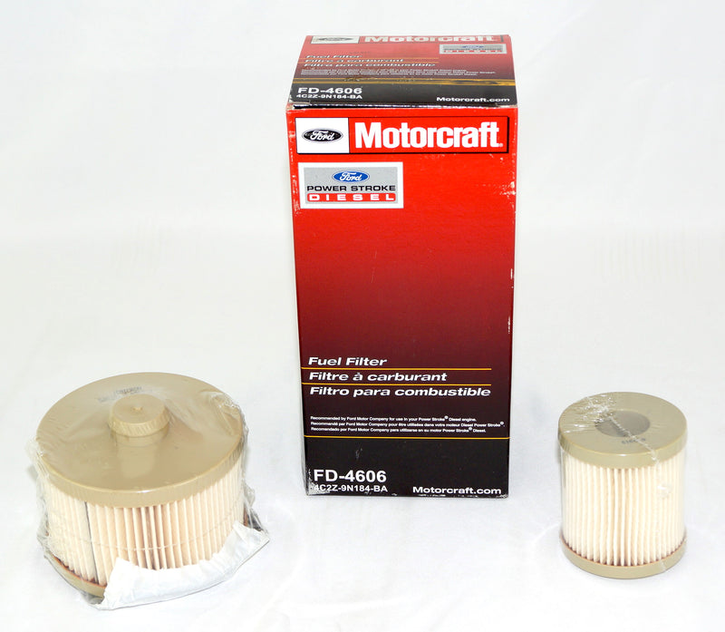 Motorcraft FD4606 Fuel Filter Kit Ford 4C2Z9N184BA - 6.0 Powerstroke