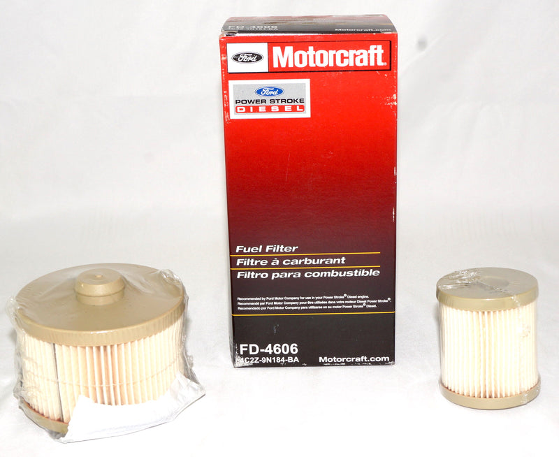 Motorcraft FD4606 Fuel Filter Kit Ford 4C2Z9N184BA - 6.0 Powerstroke