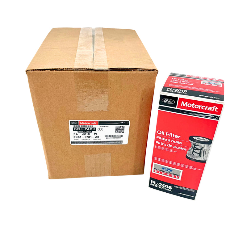 Motorcraft FL2016 Engine Oil Filterwith Gasket Ford 3C3Z6731AA