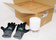Bulk Case of 12 Motorcraft FL2124S was FL2051S Oil Filter Ford Diesel w/ Gloves - Image 1