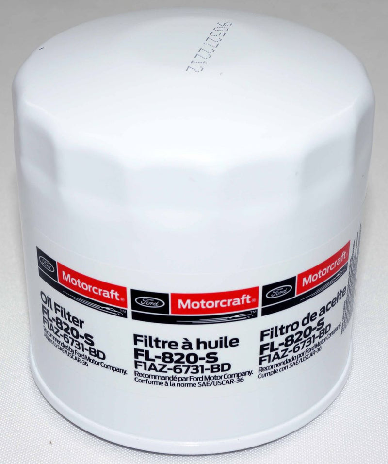 Motorcraft FL820S Engine Oil Filter Ford Bulk Case of 12