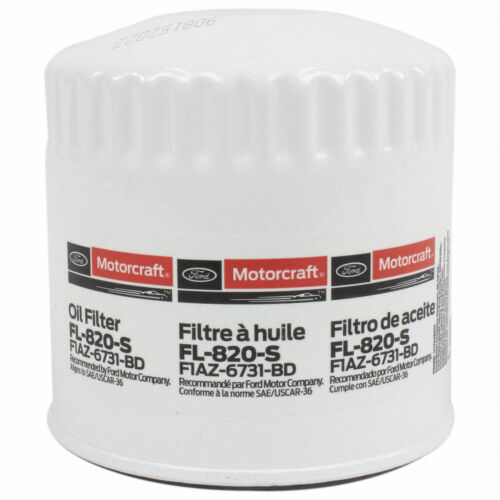 Motorcraft FL820S Engine Oil Filter Ford Bulk Case of 12