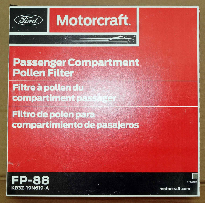 Motorcraft FP-88 Cabin Air Filter fits 19-22 Ford Ranger 2.3L-L4