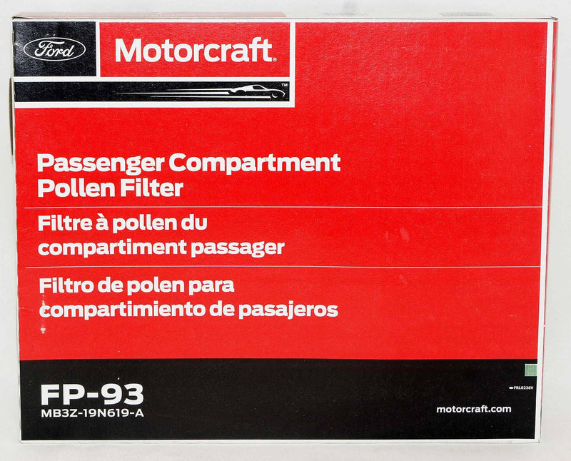 Motorcraft FP-93 Cabin Air Filter fits 21-26 Ford Bronco