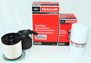 Diesel Fuel & Oil Filter Kit Motorcraft FD4615 FL2124S Genuine OEM Ford Filters - Image 1