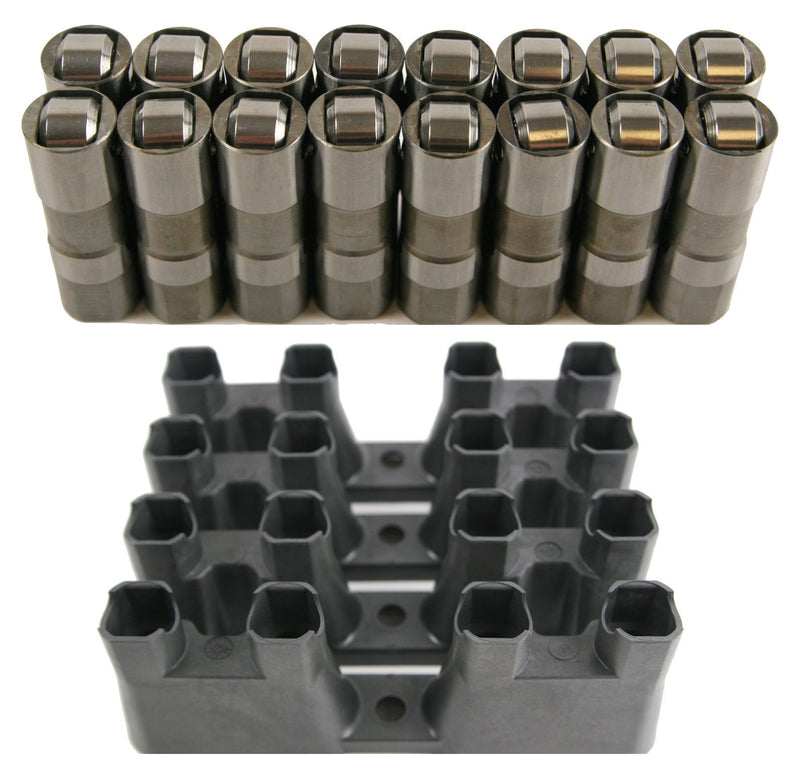 LS7 LS2 16 GM Performance Hydraulic Roller Lifters & 4 Guides 12499225 HL124