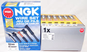 NGK Spark Plug, Ignition Wire Set and Ignition Coil Kit for 07-11 Jeep Wrangler - Image 2