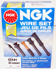 NGK Spark Plug, Ignition Wire Set and Ignition Coil Kit for 07-11 Jeep Wrangler - Image 3