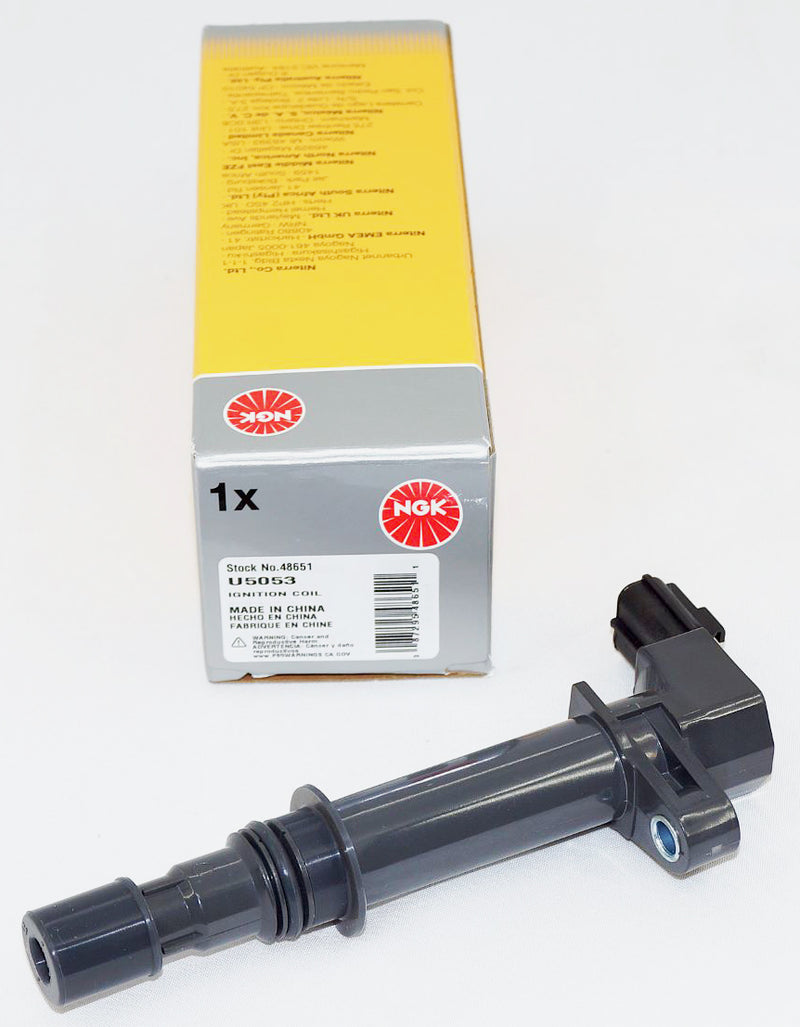 NGK Spark Plug and Ignition Coil Set for various 2002-2008 Dodge Jeep 3.7 L V6 - Image 3