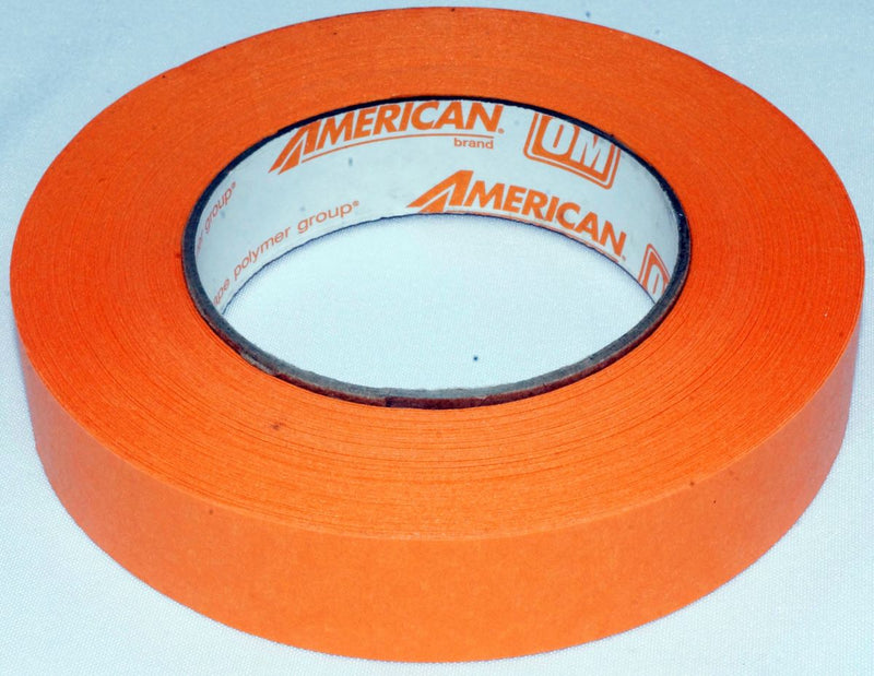 IPG American Orange Masking Tape 1" x 60yds OM2455 24mm