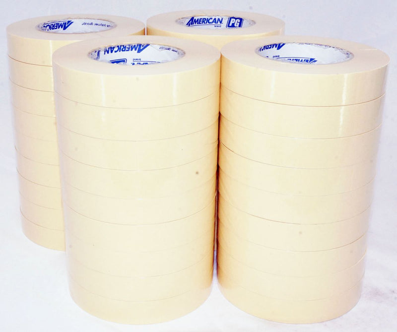 IPG American Beige PG12455 24mm x 54.8m (1" x 60yds.) Masking Tape