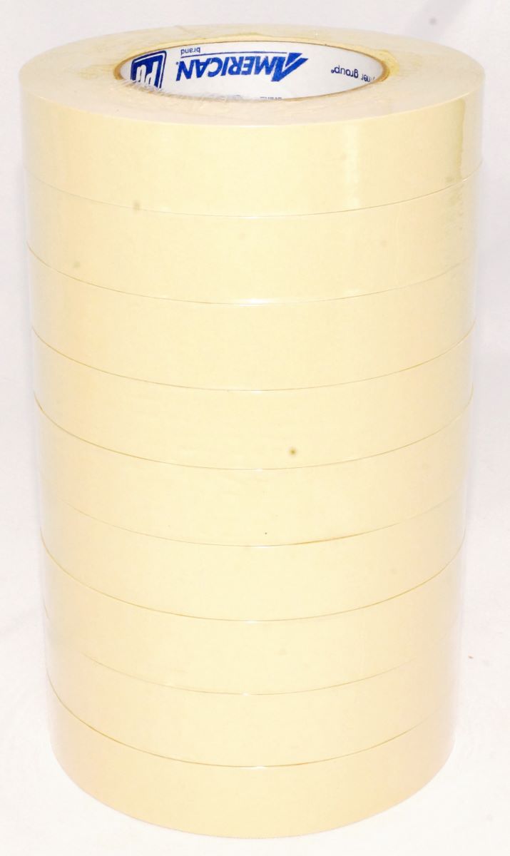 IPG American Beige PG12455 24mm x 54.8m (1" x 60yds.) Masking Tape