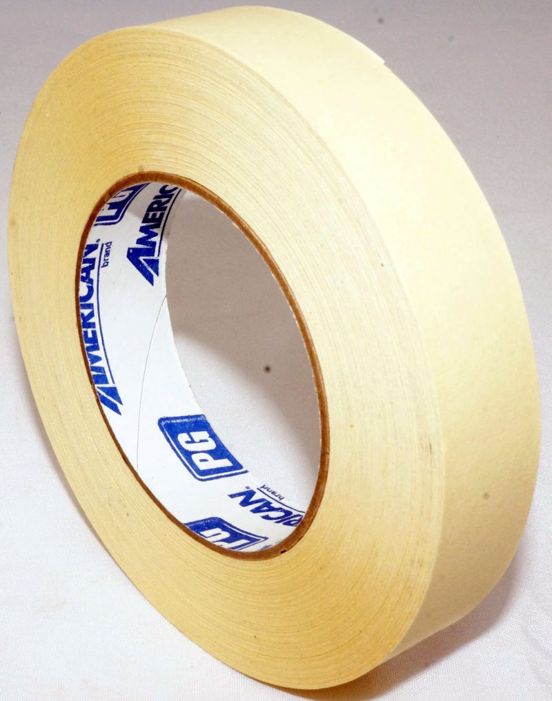 IPG American Beige PG12455 24mm x 54.8m (1" x 60yds.) Masking Tape