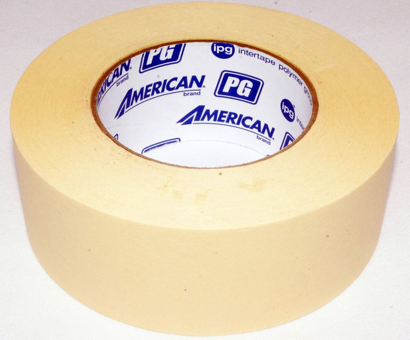 IPG American Premium Grade Automotive Masking Tape 2" x 60 yd Tan