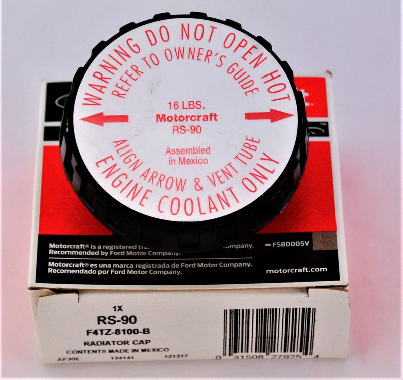 Motorcraft RS90 Ford F4TZ8100B Radiator Cap