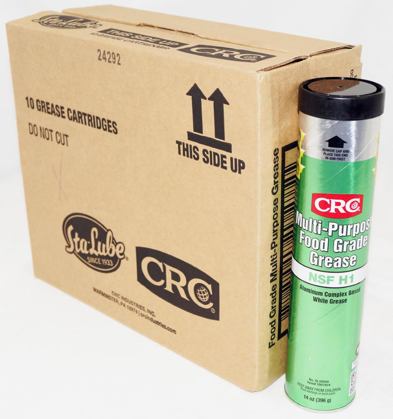 Sta-Lube Multi Purpose Food Grade Grease NSF H1 NLGI Grade 2 Premium Lubricant CRC