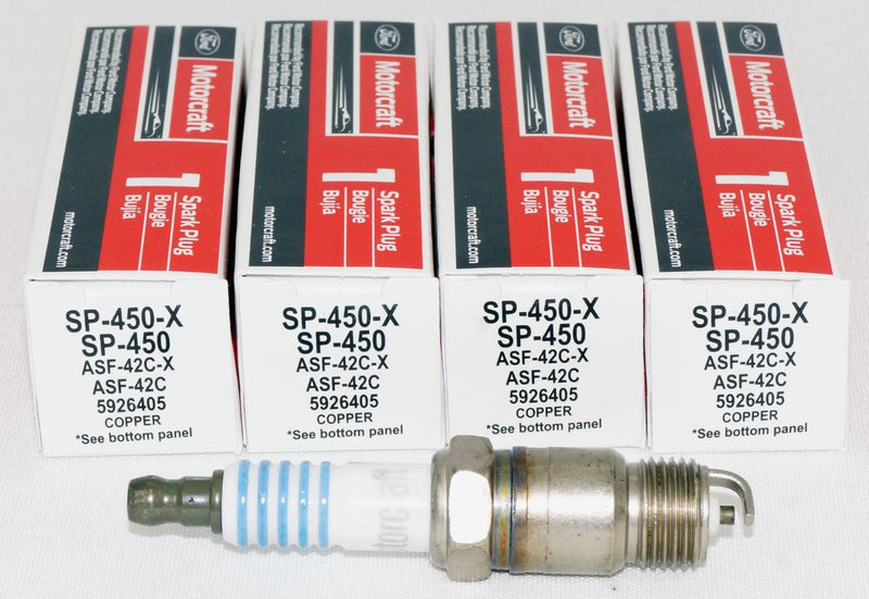 Motorcraft SP450X Ford ASF42CX Copper Spark Plug SP450 ASF42C
