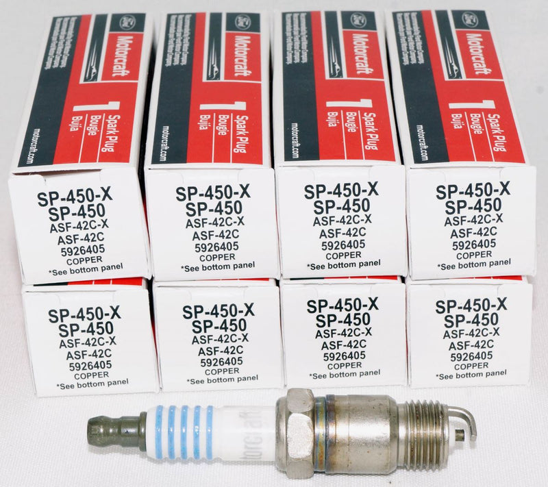 Motorcraft SP450X Ford ASF42CX Copper Spark Plug SP450 ASF42C