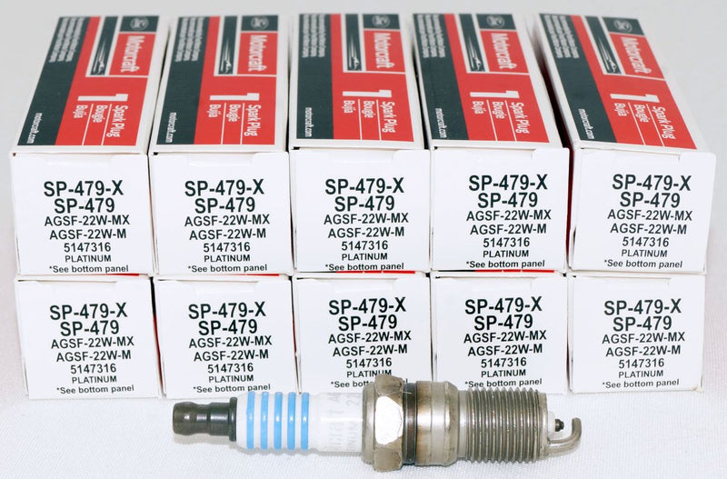 Motorcraft SP479X Spark Plug Ford AGSF22WMX